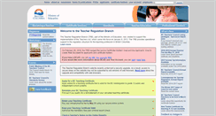 Desktop Screenshot of bcteacherregulation.ca